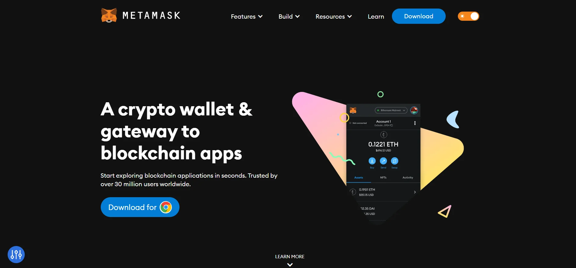 web de MetaMask